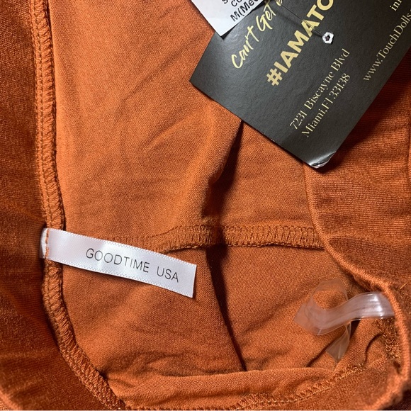 NWT Goodtime USA Pant Suit Pants Crop Top Touch Dolls 2 Piece - Picture 10 of 12